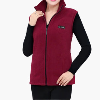 Fleece-Weste - Warme Outdoor Weste für Damen