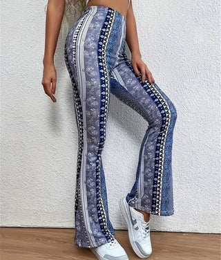 Palazzohose für Damen - Bequeme Figurformende Hosen mit Stretch