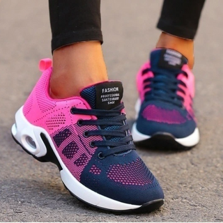 Sneaker für Damen - Bequeme Laufschuhe mit Fußbett für Sommer