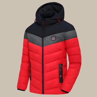 Gents Winterjacke | Moderne Winterparka Herren mit Kapuze