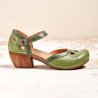 Sandaletten für Damen - Elegantes Riemchenpumps mit fußbett für Sommer
