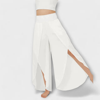 Hosenrock für Damen - Leichte Sommerhose mit Gummibund