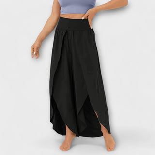 Hosenrock für Damen - Leichte Sommerhose mit Gummibund