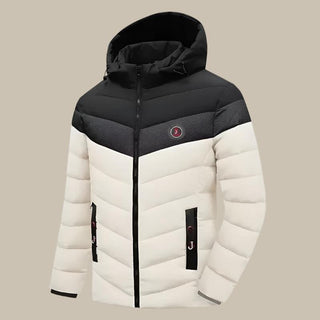 Gents Winterjacke | Moderne Winterparka Herren mit Kapuze