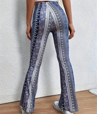 Palazzohose für Damen - Bequeme Figurformende Hosen mit Stretch