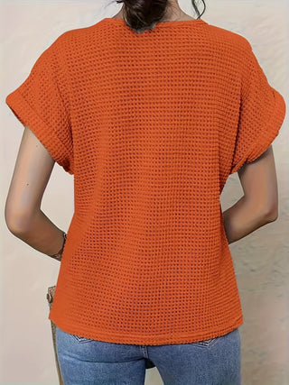 Häkel-bluse für Damen - Elegantes Oberteil mit Spitze für den Sommer