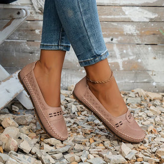 Mokassins für Damen - Bequeme Halbschuhe mit fußbett für den Sommer