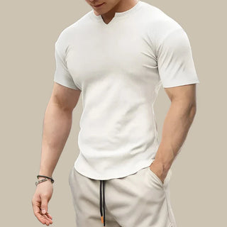 Muscle Fit Shirt für Männer - Stilvolles kurzärmeliges Sommerhemd