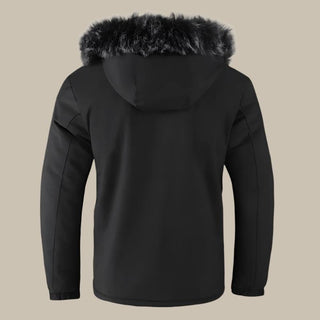 Rivello Winterjacke | Warme Winterparka für Herren mit Pelzkragen