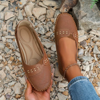 Mokassins für Damen - Bequeme Halbschuhe mit fußbett für den Sommer