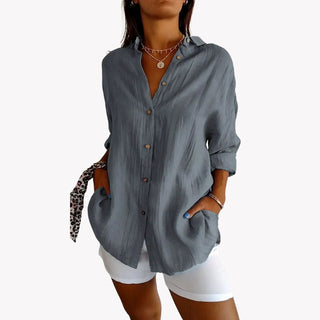 Bluse für Damen - Elegante Luftige Oberteile für Sommer