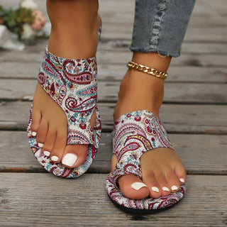 Boho-Sandalen für Damen - Bequeme Zehentrenner für den Sommer