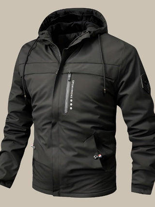 Xite SoftShell Jacke | Schwarze Premium-Herrenjacke mit Fleecefutter