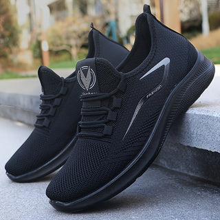 Vetix Slip-on-Sneakers | Bequeme schwarze Sneakers für Herren