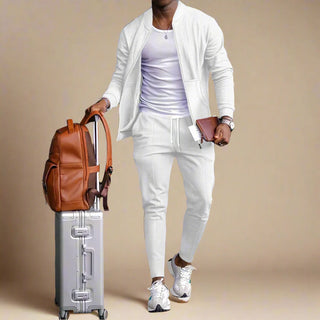 Ganti Travel 2-teiliges Set | Casual Jacke mit passender Hose für Herren