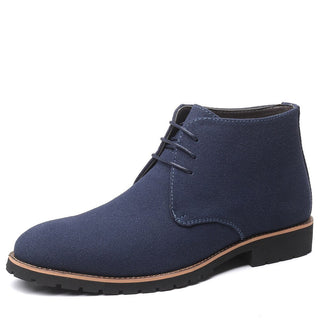 Chelsea Boots für Herren - Stylische Stiefel mit Schnürsenkeln