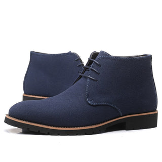 Chelsea Boots für Herren - Stylische Stiefel mit Schnürsenkeln