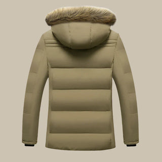 Kane Parka | Lange wasserfeste Winterjacke für Herren mit Fleece-Futter