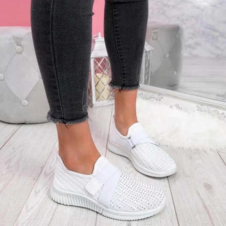 Sneaker für Damen - Bequeme Slip-on Schuhe mit Fußbett für Sommer