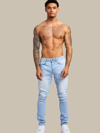 Jeans für Herren - Bequeme Slim fit Stretch-Hose