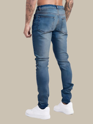 Jeans für Herren - Bequeme Slim fit Stretch-Hose