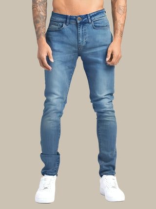 Jeans für Herren - Bequeme Slim fit Stretch-Hose