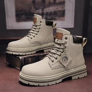 Ultraleichte Delta Stiefeletten für Kalte Tage - Klassische Wasserdichte Schnürstiefel für Herren