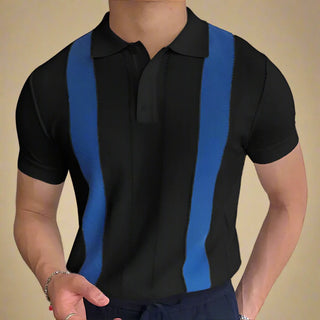 Ganti Poloshirt | Klassisches gestreiftes Strickpolo für Herren