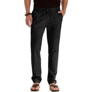 Leichte Herren Sommerhose im Schwarz