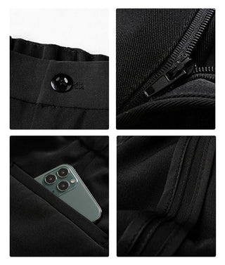 Anzughose für Herren - Elegante Stoffhose mit Bügelfalte