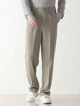 Anzughose für Herren - Elegante Stoffhose mit Bügelfalte
