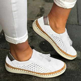 Halbschuhe für Damen - Ortho Sneaker mit fußbett für den Sommer