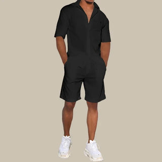 Zweiteiler für Herren - Twin Set mit Poloshirt und Shorts für den Sommer