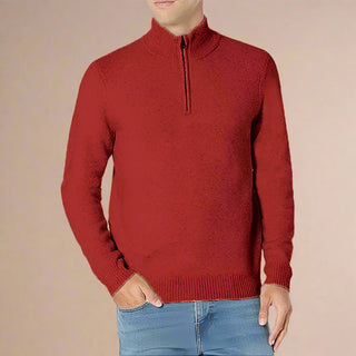 Troyer - Moderner Half Zip Pullover für Herren