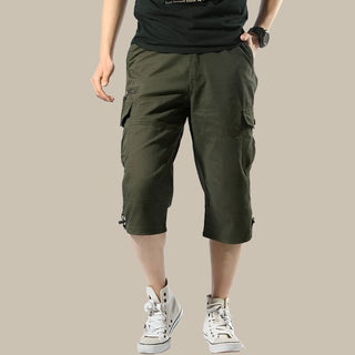 Cargo 3/4 Shorts für Herren - Premium Drei-Viertel-Hose für den Sommer