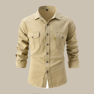 Hemdjacke für Herren - Bequemes Cargohemd für den Sommer