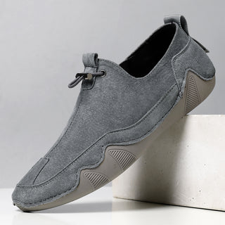 Sneaker für Herren - Bequeme Wildleder Slip-on Schuhe