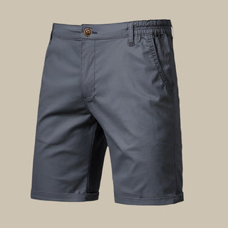 Gusto shorts | Stilvolle kurze Leinen-optik Bermudashorts für Herren