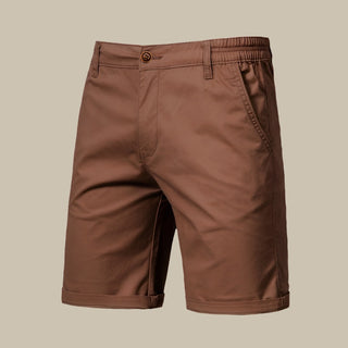 Gusto shorts | Stilvolle kurze Leinen-optik Bermudashorts für Herren