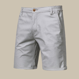 Gusto shorts | Stilvolle kurze Leinen-optik Bermudashorts für Herren