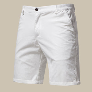 Gusto shorts | Stilvolle kurze Leinen-optik Bermudashorts für Herren