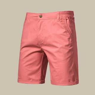 Gusto shorts | Stilvolle kurze Leinen-optik Bermudashorts für Herren