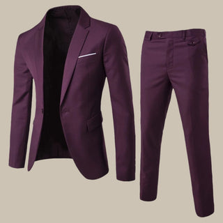 Anzug für Herren - Zweiteiler mit Blazer und Stoffhose für Sommer