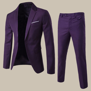 Anzug für Herren - Zweiteiler mit Blazer und Stoffhose für Sommer