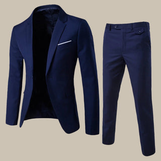 Anzug für Herren - Zweiteiler mit Blazer und Stoffhose für Sommer