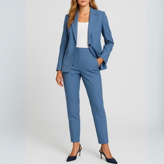 Hoseangzug für Damen - Elegantes Zweiteiler mit Blazer und Stoffhose