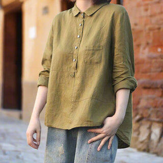 Tunika Bluse für Damen - Langes Blusenshirt für den Sommer
