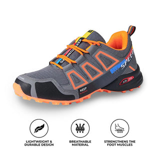 Trekkingschuhe für Herren - Bequeme Wanderschuhe mit Komfort Sohle