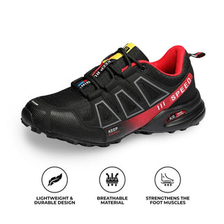 Trekkingschuhe für Herren - Bequeme Wanderschuhe mit Komfort Sohle