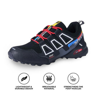 Trekkingschuhe für Herren - Bequeme Wanderschuhe mit Komfort Sohle